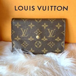 Authentic Louis Vuitton tresor trifold wallet